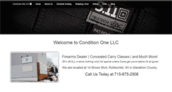 Desktop Screenshot of conditiononellc.com