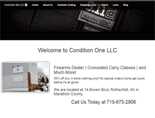 Tablet Screenshot of conditiononellc.com
